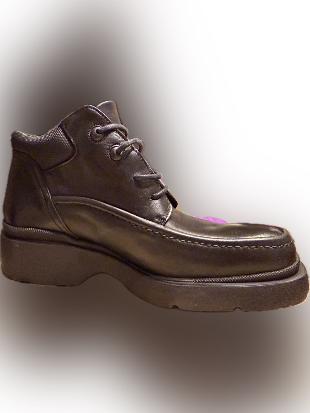 Brass Boots Men's BIBBIO Black Leather Chukka Boots - Sleek Lace-Up Comfort